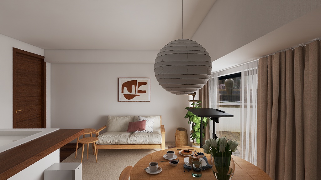 「殺風景」から「温かみのある空間」へ。猫と暮らす北欧ナチュラルモダン